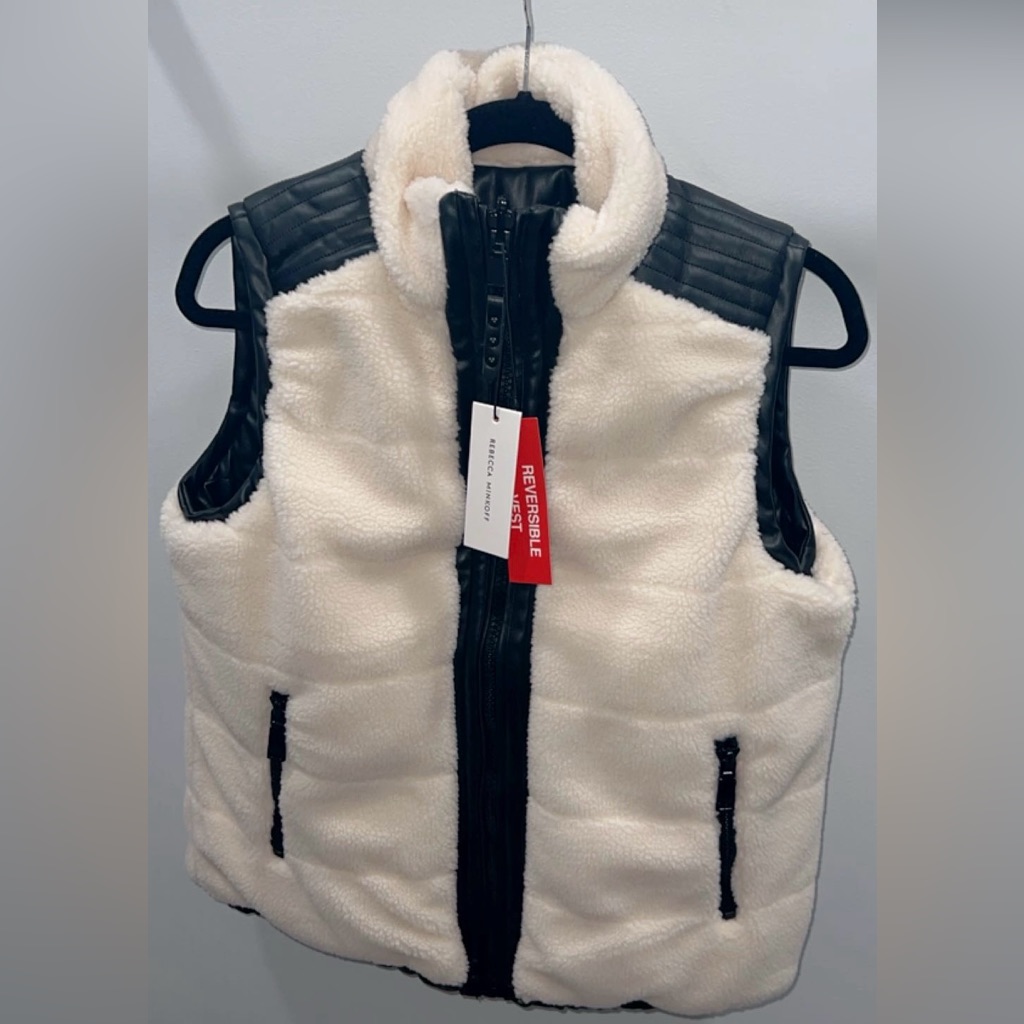 Rebecca Minkoff Reversible Sherpa Vest
